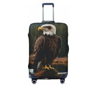 Rich&Rabbit Housse de protection lavable pour valise, motif aigle volant (45,7 à 81,3 cm), blanc, X-Large