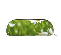 Rich&Rabbit Pochettes à fermeture éclair polyvalentes avec imprimé coccinelle et marguerites, Argenté, One Size