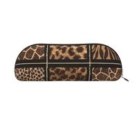 Rich&Rabbit Wild Zoo Pochettes polyvalentes à fermeture éclair pour petits accessoires cosmétiques et petites pièces, doré, One Size