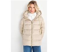 Rich & Royal Big Puffer Jacket Sustainable Down Caffee Latte Taille: 40 | Vestes d'hiver Outlet | Femme |