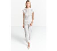 Rich & Royal Blouse Doubled Back Yoke Pearl White Taille: 36 | Chemisiers Outlet | Femme | Blanche