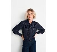 Rich & Royal Blouse With Bow Midnight Blue Taille: 34 | Chemisiers Outlet | Femme | Bleu