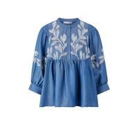 Rich & Royal Chemisier bleu denim / blanc, Taille XS