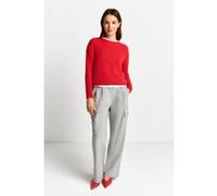 Rich & Royal Cozy Crew Neck Recycled Poppy Red Taille: L | Pulls en Maille Outlet | Femme | Rouge