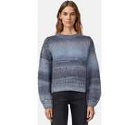 Rich & Royal Fitted Space Dye Pullover Sapphire Blue Taille: S | Pulls en Maille Outlet | Femme | Bleu
