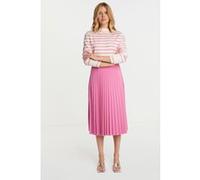 Rich & Royal Midi Plissee Skirt Recycled Pink Power Taille: 34 | Jupes Outlet | Femme | Rose