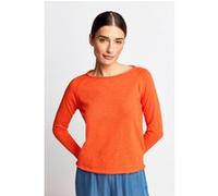 Rich & Royal Organic Heavy Jersey Longsleeve Cherry Tomato Taille: S | Manches longues Outlet | Femme | Rouge