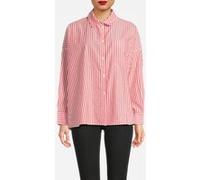 Rich & Royal Oversized Striped Blouse Organic Cherry Tomato Taille: 38 | Chemisiers Outlet | Femme | Rouge