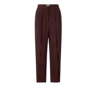 Rich & Royal Pantalon à pince chocolat, Taille 38