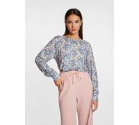 Rich & Royal Printed Blouse With Round Neck Rose Quartz Taille: 36 | Chemisiers Outlet | Femme | Gris
