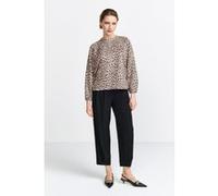 Rich & Royal Printed Scuba Sweat Caffee Latte Taille: 42 | Manches longues Outlet | Femme