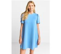 Rich & Royal Scuba Dress Satin Mat Mix Cruise Blue Taille: S | Robes Mini Outlet | Femme | Bleu