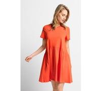 Rich & Royal T-shirt Dress Organic Cherry Tomato Taille: S | Robes Mini Outlet | Femme | Rouge