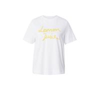 Rich & Royal T-shirt 'Lemon Juice' bleu / miel / blanc, Taille XS