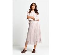 Rich & Royal Tulle Plissee Skirt Cloudy Grey Taille: XL | Jupes Outlet | Femme | Gris