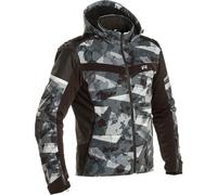 Richa 2STL Camo, veste textile imperméable 5XL Noir/Gris Clair/Gris Foncé Noir/Gris Clair/Gris Foncé