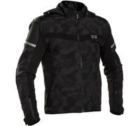 Richa 2STL Camo, veste textile imperméable M Noir/Gris Foncé Noir/Gris Foncé