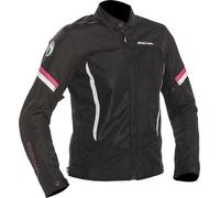 Richa Airbender Veste textile de moto pour femmes, noir-rose, taille XS