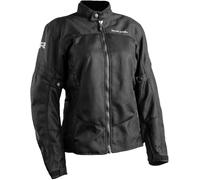 Richa Airbender Veste textile de moto pour femmes, noir, Taille M court