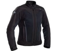 Richa Airstream-X imperméable à l’eau dames moto textile veste, noir, taille 2XL pour femmes