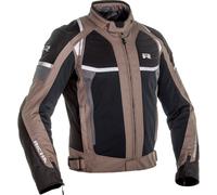 Richa Airstream-X Veste textile de moto imperméable, noir-brun, taille M pour homme
