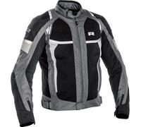 Richa Airstream-X Veste textile de moto imperméable, noir-gris, taille 4XL pour homme