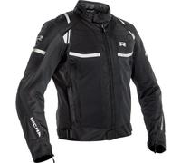 Richa Airstream-X Veste textile de moto imperméable, noir, taille M pour homme