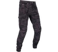Richa Apache Camo Jeans de moto, Camouflage noir, Taille 40