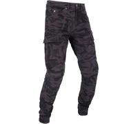 Richa Apache Camo Jeans de moto, Camouflage noir, Taille 42