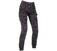 Richa Apache Camo Jeans de moto pour dames, noir, taille 36 pour femmes