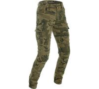 Richa Apache Camo Jeans de moto pour dames, vert-multicolore, taille 34 pour femmes
