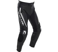 Richa Assen Pantalon de moto en cuir, noir-blanc, taille 50 52 pour homme
