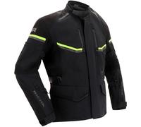 Richa Atlantic 2 Gore-Tex veste textile de moto imperméable, noir/jaune, Taille S