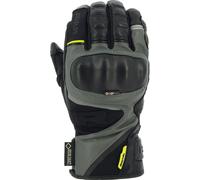 Richa Atlantic Gore-Tex gants de moto imperméables, noir/gris/jaune, Taille S