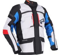 Richa Brutus Gore-Tex veste textile de moto imperméable, gris-bleu, taille S pour homme