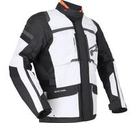 Richa Brutus Gore-Tex veste textile de moto imperméable, Gris clair/Noir, Taille L