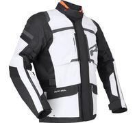 Richa Brutus Gore-Tex veste textile de moto imperméable, Gris clair/Noir, Taille S