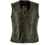 Richa Colt Gilet Gilet de moto, Brun foncé, Taille 6XL