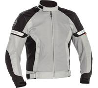 Richa Cool Summer Veste textile de moto pour dames, noir-gris, taille S pour femmes