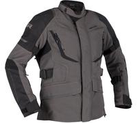 Richa Cyclone 2 Gore-Tex imperméable à l’eau dames moto textile veste, Gris foncé/Noir, Taille M