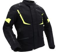 Richa Cyclone 2 Gore-Tex veste textile de moto imperméable, noir/jaune, Taille XL