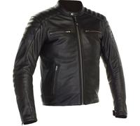 Richa Daytona 2 Veste en cuir de moto, noir, taille 52 pour homme