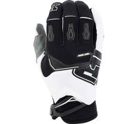 Richa Desert MX Gants de motocross perforés, noir-gris-blanc, taille S pour homme