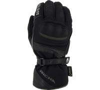 Richa Diana Gore-Tex imperméable à l’eau dames gants de moto, noir, Taille XL