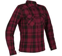 Richa Forest Chemise de moto pour dames, noir-rouge, taille 4XL pour femmes