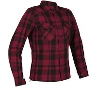 Richa Forest Chemise de moto pour dames, Rouge/Noir, Taille XL