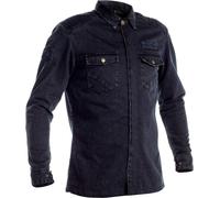 Richa Hamada Chemise de moto, bleu foncé, Taille M