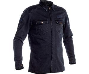Richa Hamada Chemise de moto, bleu foncé, Taille M