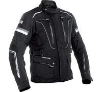 Richa Infinity 2 Pro Blouson textile de moto, Noir/Blanc, Taille S