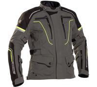 Richa Infinity 2 Pro Veste textile de moto pour dames, Gris/Noir/Jaune, Taille 5XL
